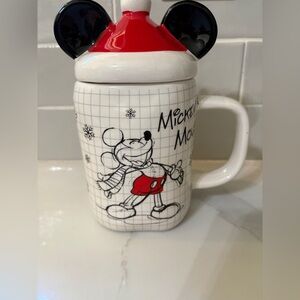 Disney Mickey Mouse Red and Black Mug